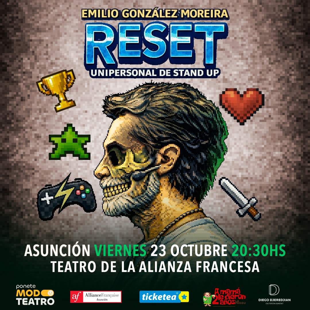 Imagen promocional de Emilio González Moreira: Reset