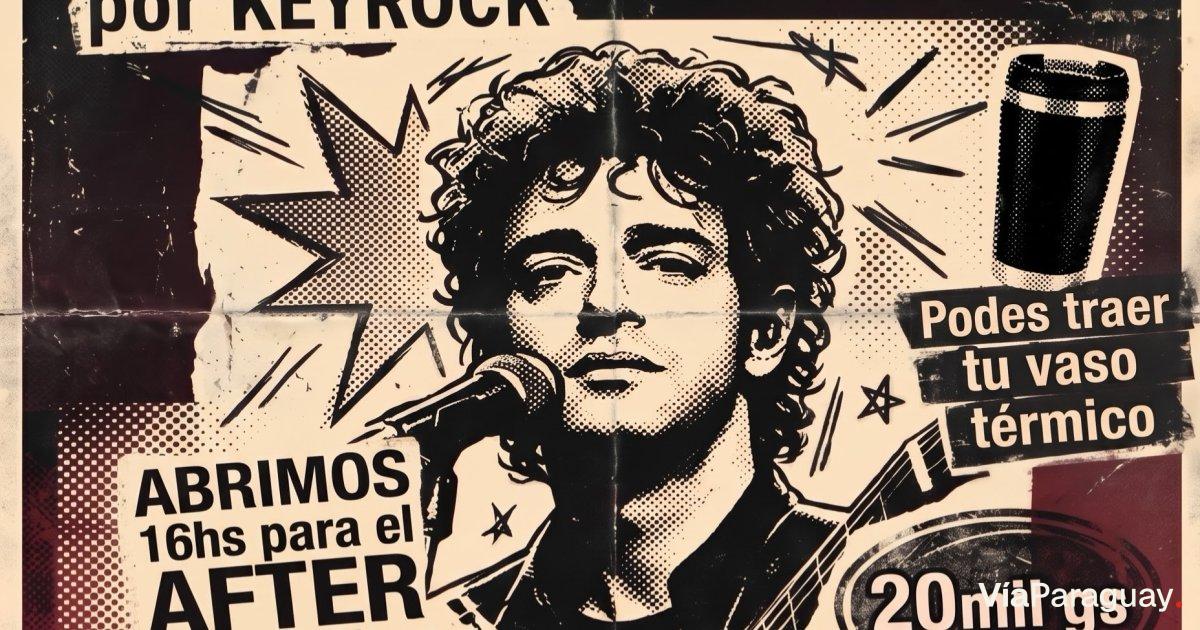 Imagen promocional de Tributo a Soda Stereo y Cerati por Keyrock