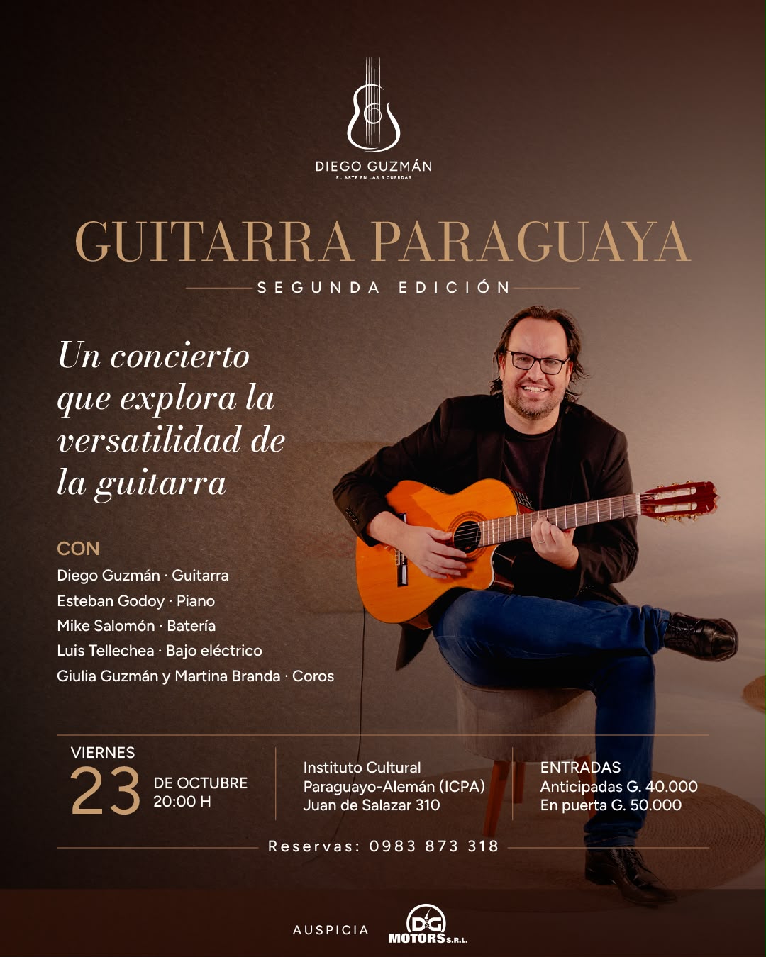 Imagen promocional de Guitarra paraguaya