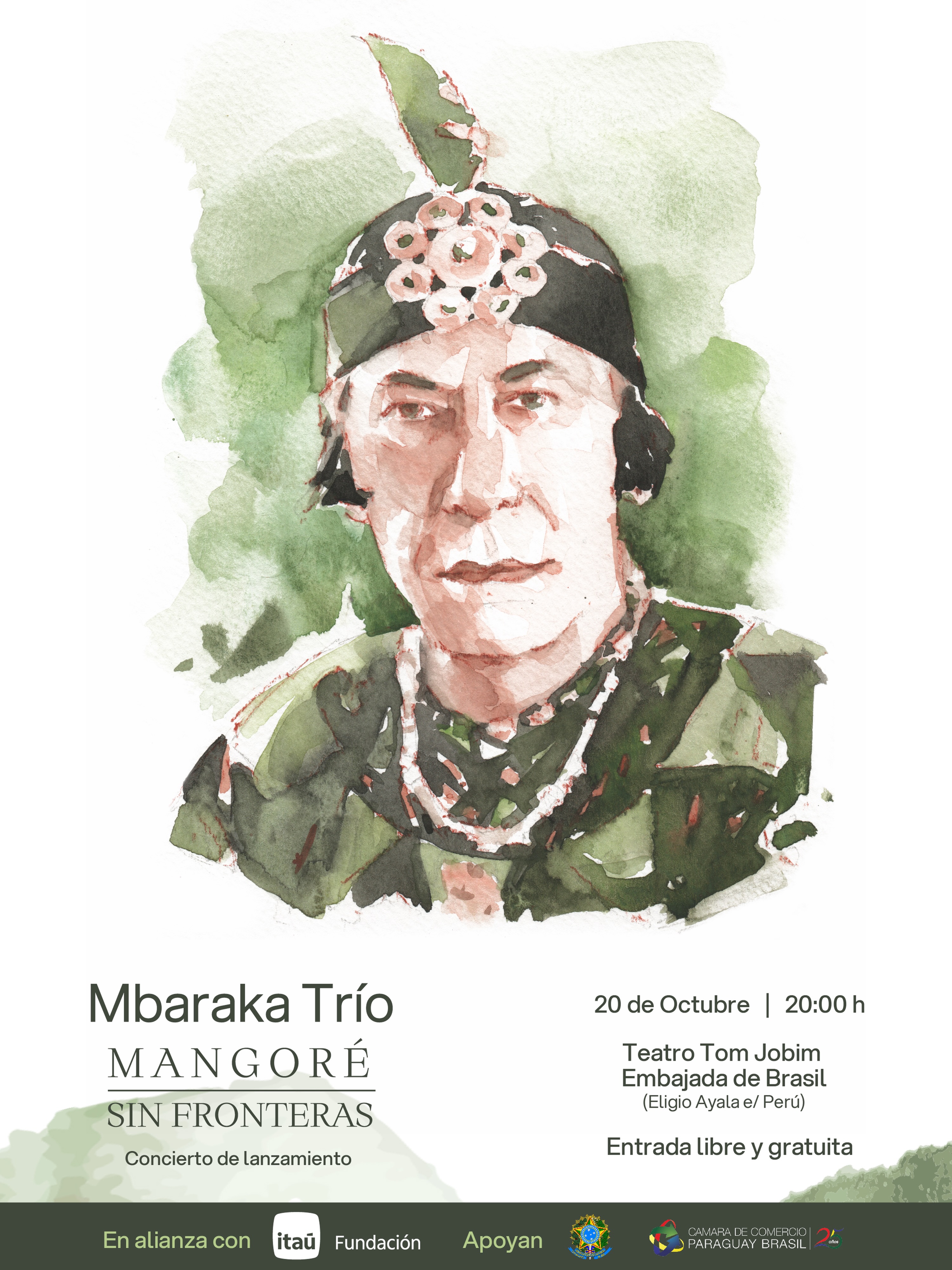 Imagen promocional de Mangoré sin Fronteras: concierto de lanzamiento