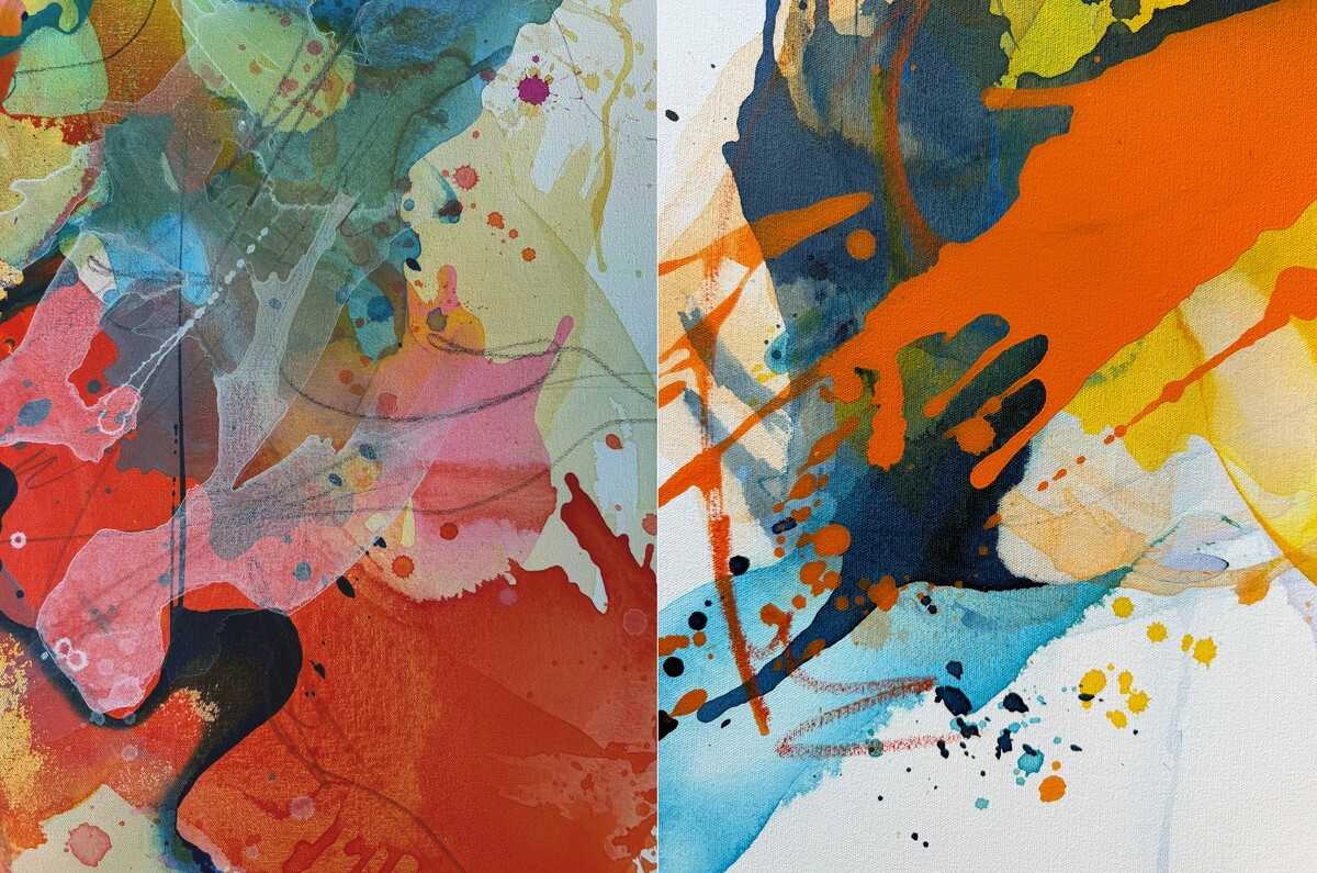 Imagen promocional de Vista aérea: pinturas de Doris Strübing