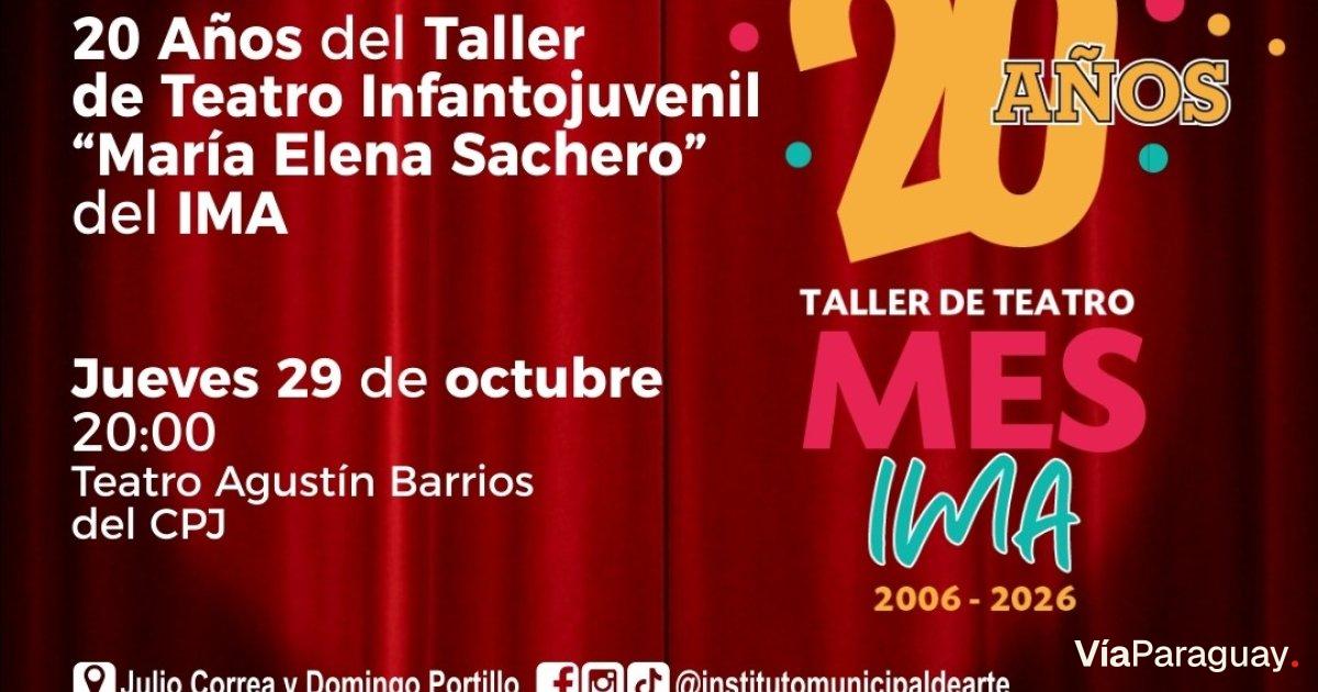 Imagen promocional de Gran gala de clausura del Taller de Teatro del IMA